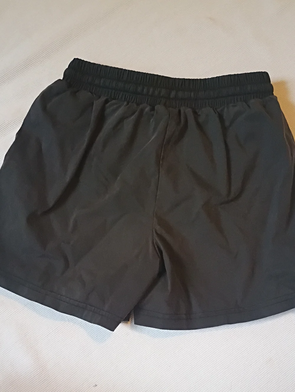 nununu Black Swim Shorts With Embroidered Design